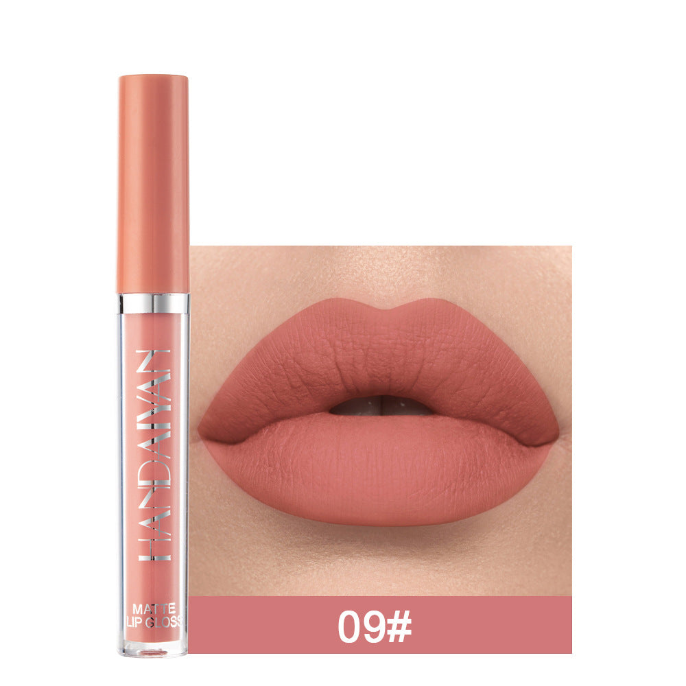 Rouge à lèvres liquide mat en 12 couleurs