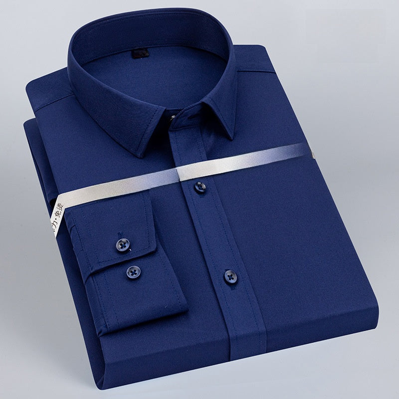 Chemise décontractée à manches longues pour homme