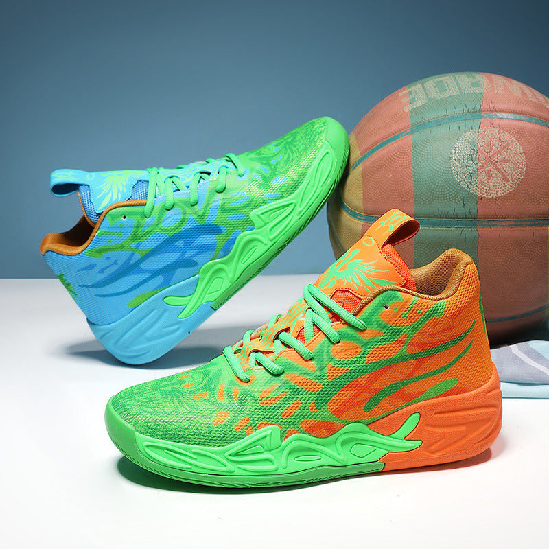 Baskets de mode colorées