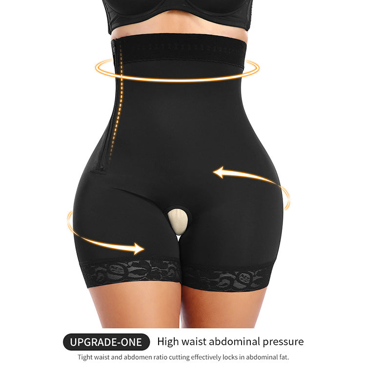 Pantalon taille haute pour femmes avec contrôle du ventre