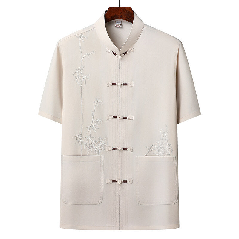 Habit Tang à broche de style chinois