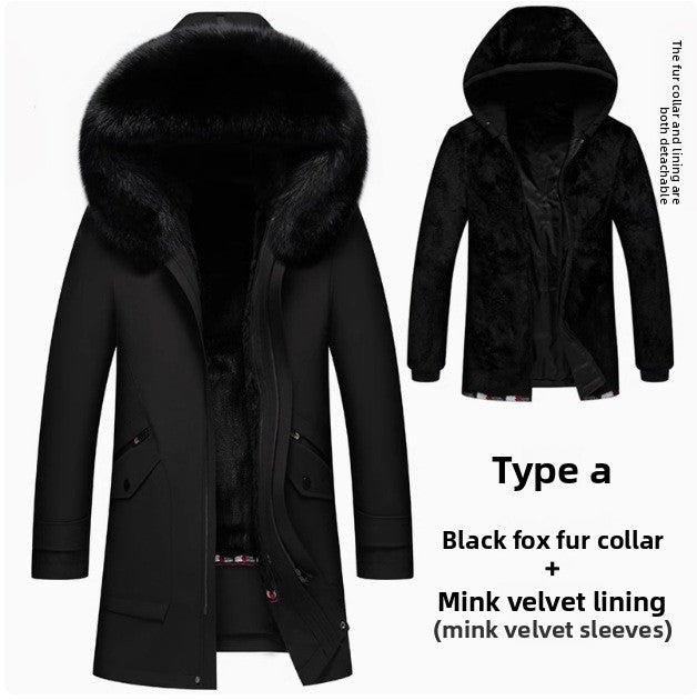 Manteau en fourrure de vison