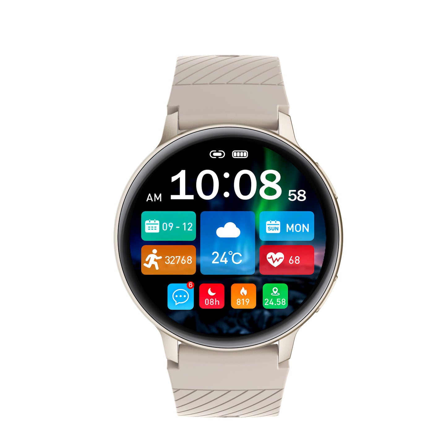 Montre intelligente Bluetooth S53 avec suivi de santé