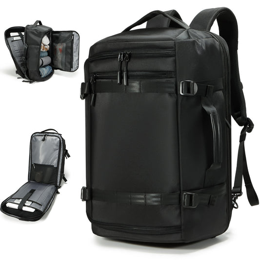 Sac à dos de voyage grande capacité avec compartiment pour ordinateur portable
