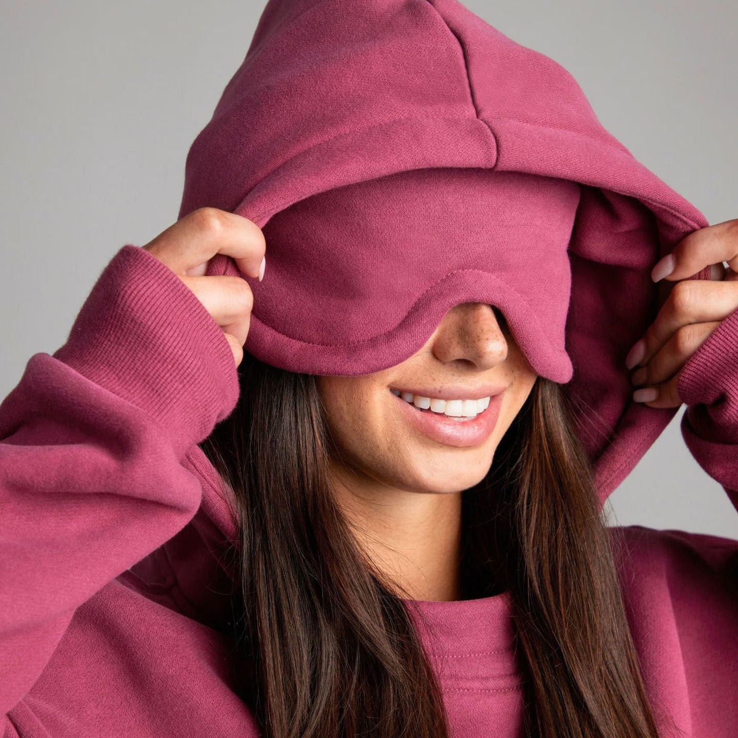 Sweat à capuche et pantalon avec masque pour les yeux
