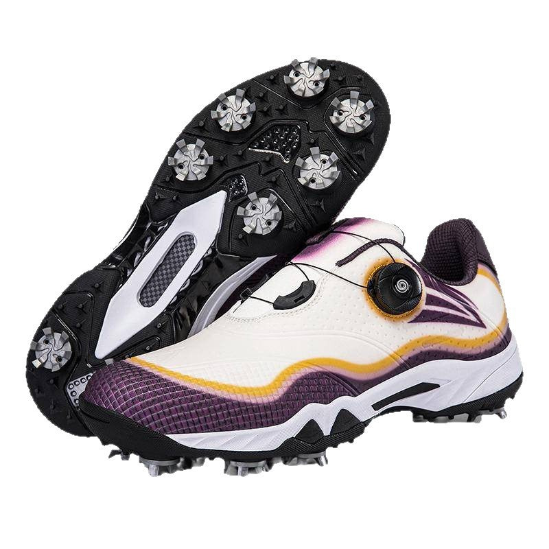Chaussures de golf avec boucle rotative