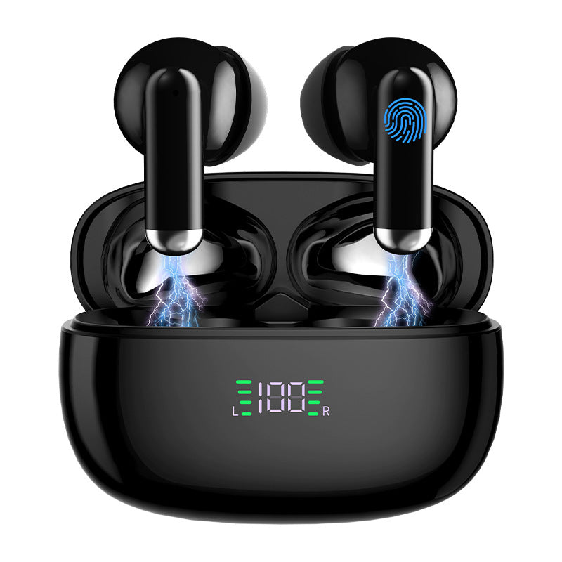 Écouteurs Bluetooth sans fil SP9X avec réduction de bruit et affichage numérique