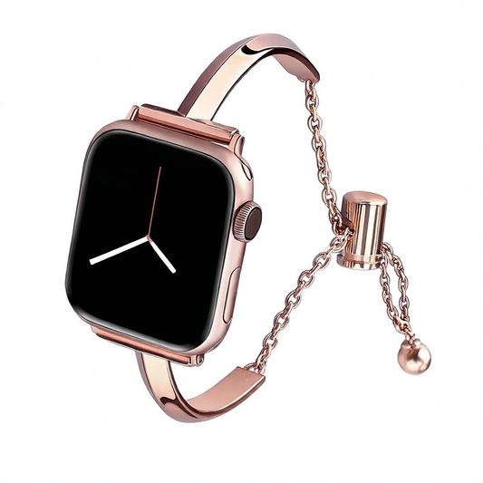 Applicable à l'Apple Watch avec le petit bracelet floral de style en T