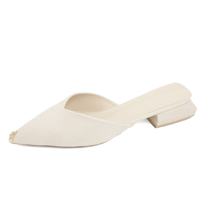 Chaussures :Demi-pantoufle Baotou