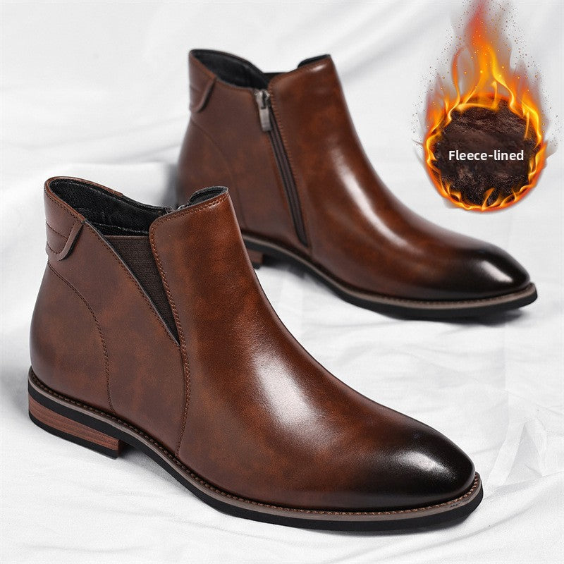 Bottes Chelsea d'hiver pour hommes