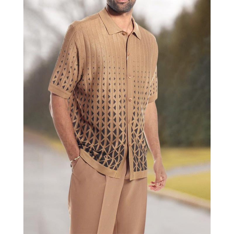 Ensemble de chemises décontractées style plage printemps-été