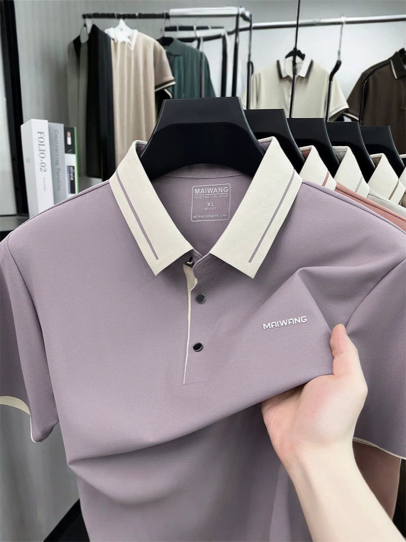 Polo à manches courtes pour homme