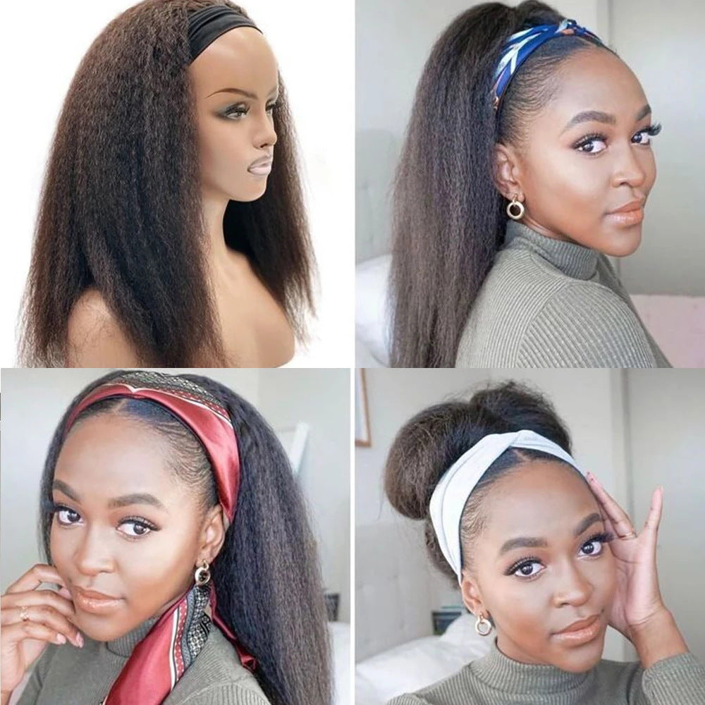 Perruque en cheveux humains