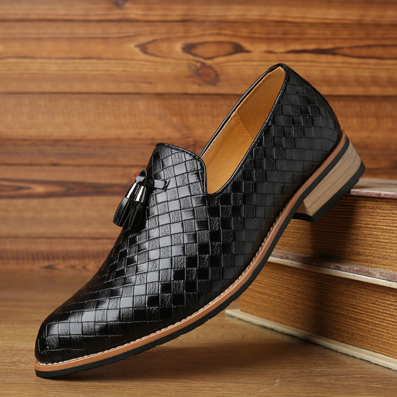 Chaussures Mocassins à Glands pour Homme à Enfiler