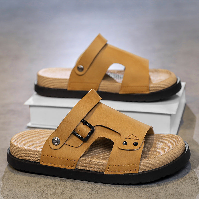Sandales en cuir pour hommes