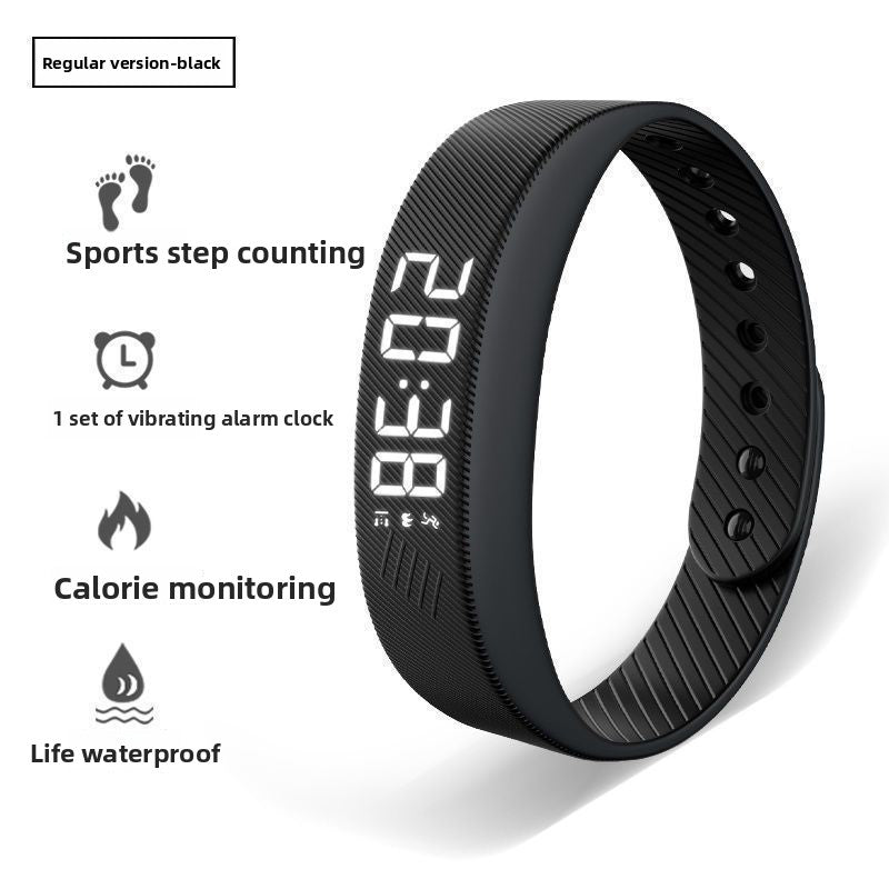 Montre réveil à vibration silencieuse multifonction