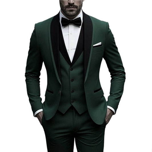 Costume slim pour homme, style business décontracté
