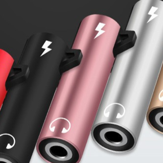Adaptateur casque Apple 3,5 mm vers Lightning avec charge et convertisseur audio pour iPhone