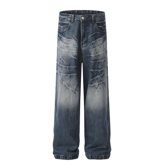 Jean en denim à coupe ample
