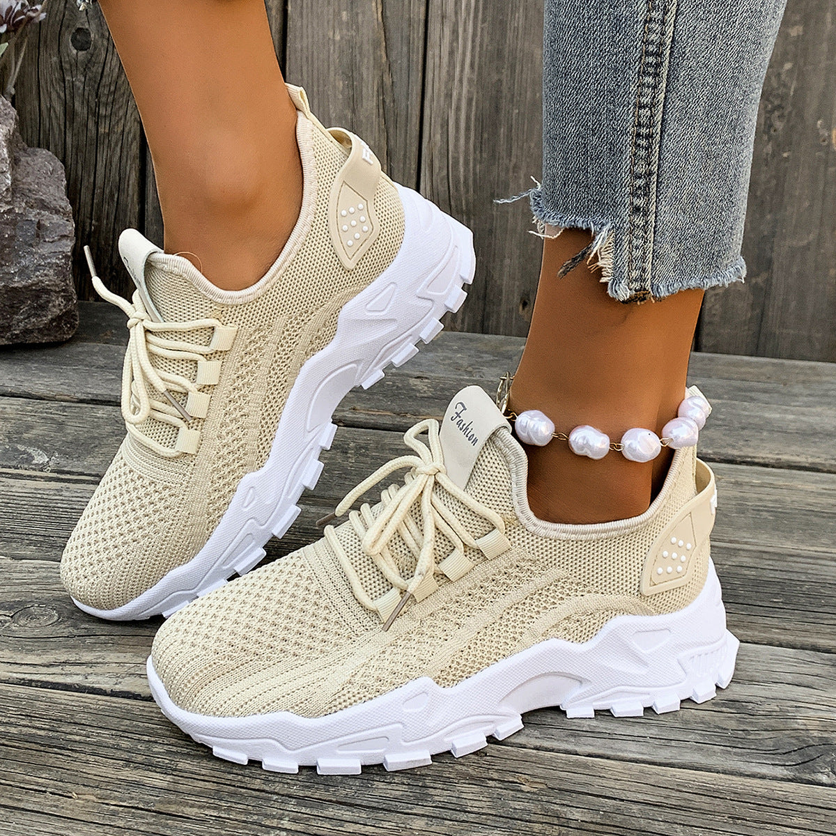 Chaussures de sport en mesh