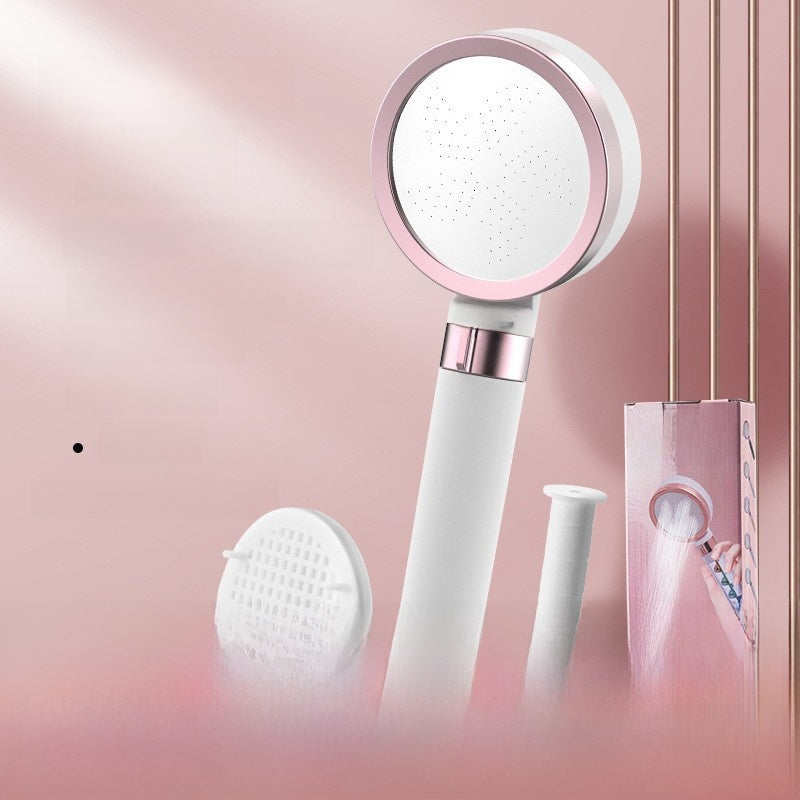 Pomme de douche filtrante parfumée pour soins de la peau et usage beauté