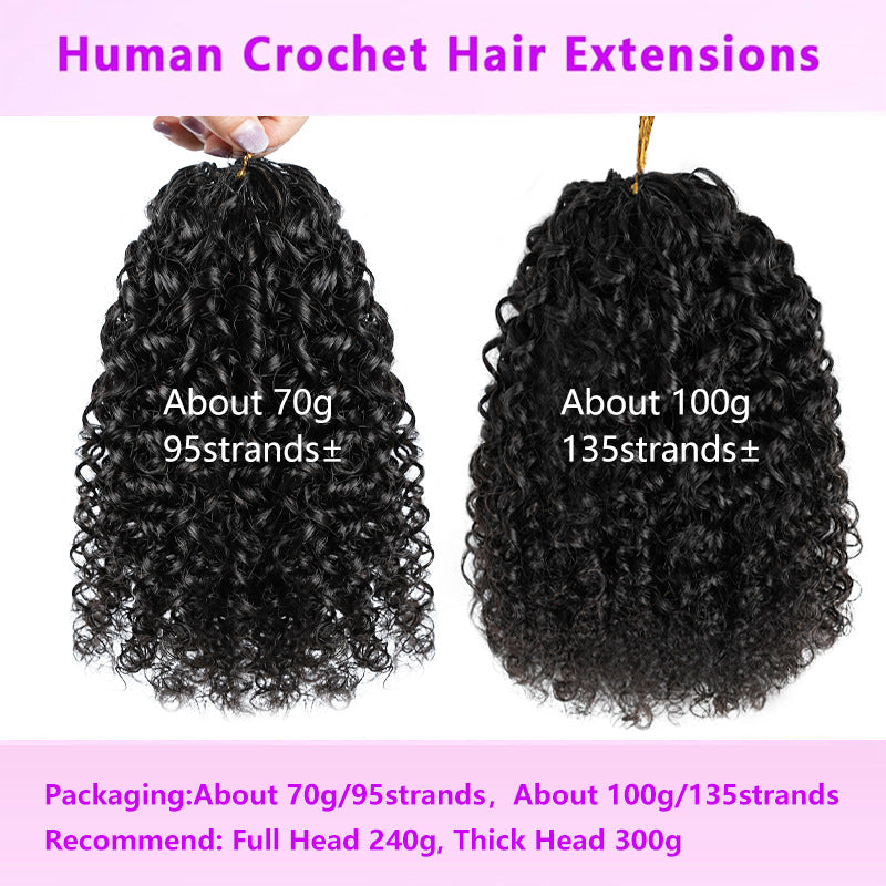 Perruque en cheveux humains