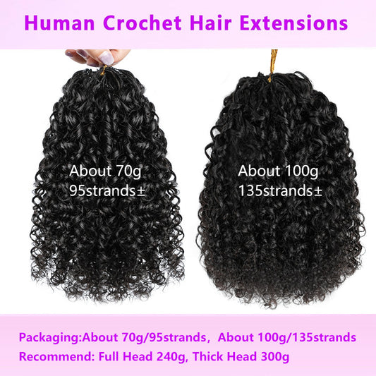 Perruque en cheveux humains