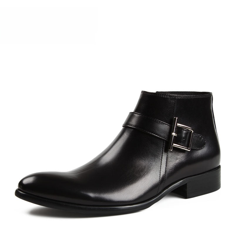 bottes en cuir pour hommes