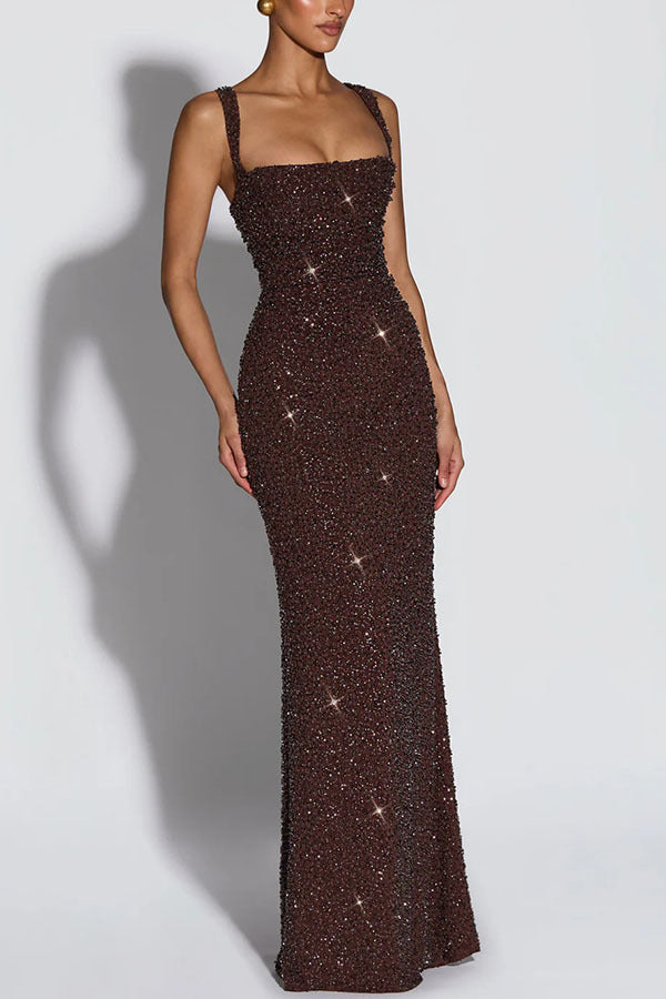 Robe elegante sans manches