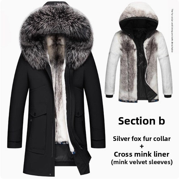 Manteau en fourrure de vison