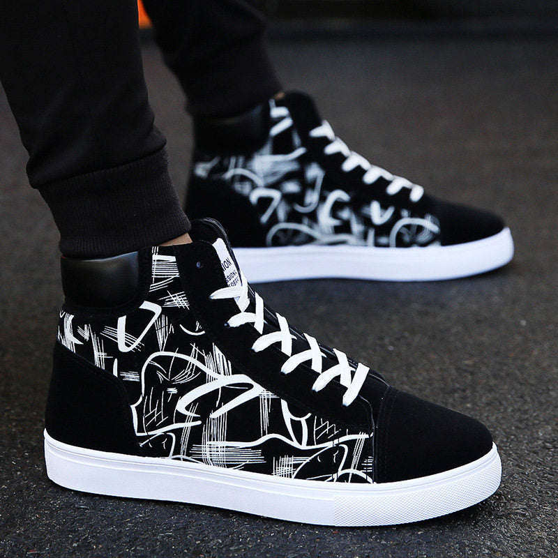 Baskets montantes pour hommes