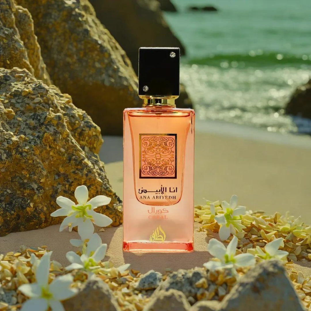 Vaporisateur d'eau de toilette neutre corail