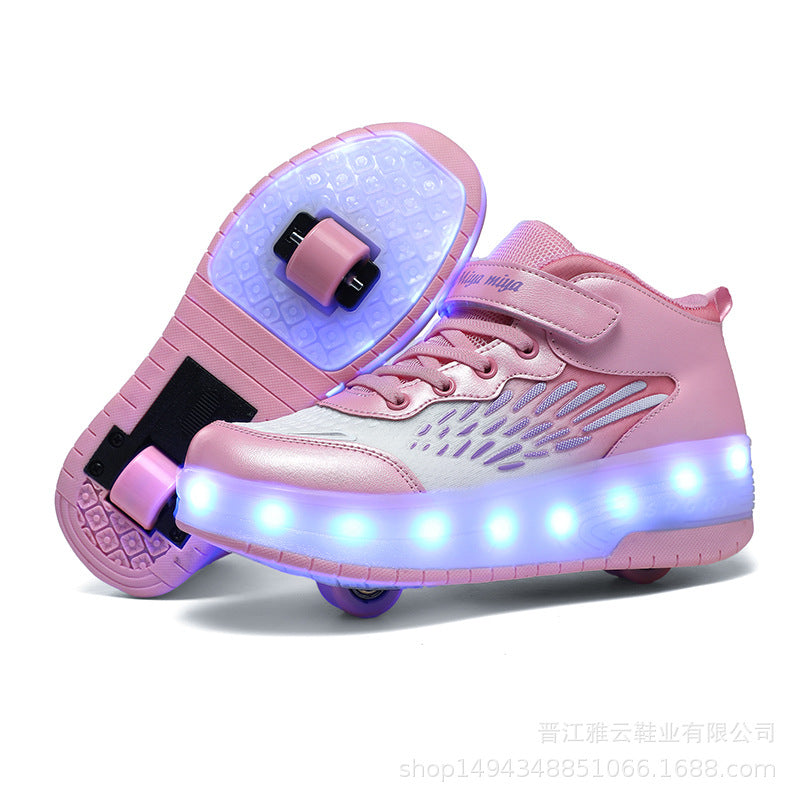 Patins à roulettes illuminés