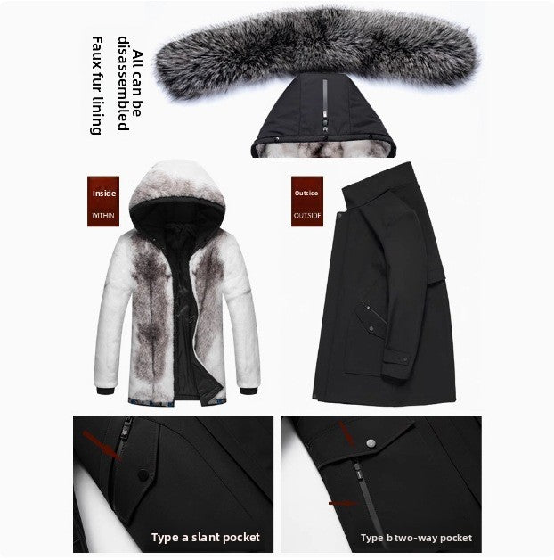Manteau en fourrure de vison