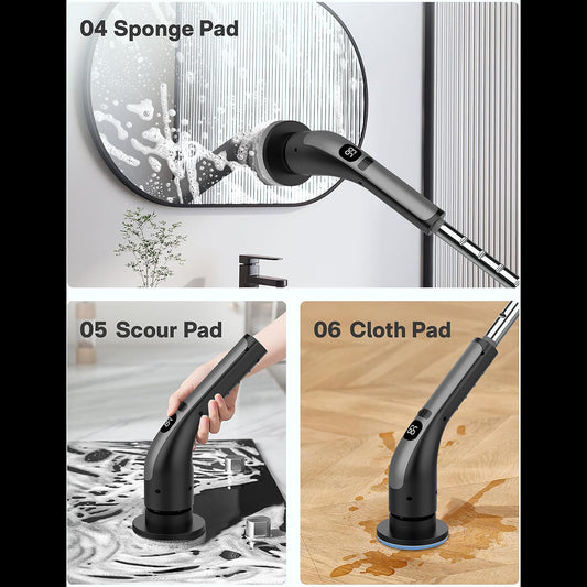 Brosse de nettoyage électrique sans fil