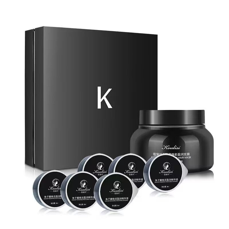Masque capillaire au caviar