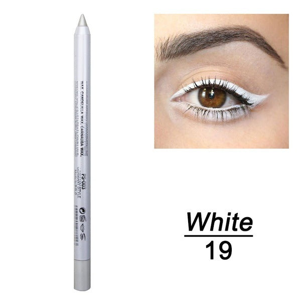 Eyeliner gel waterproof 14 couleurs avec finition nacrée