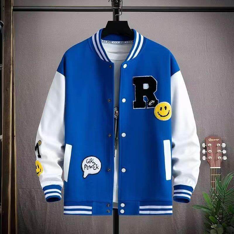 Veste de baseball style américain pour hommes