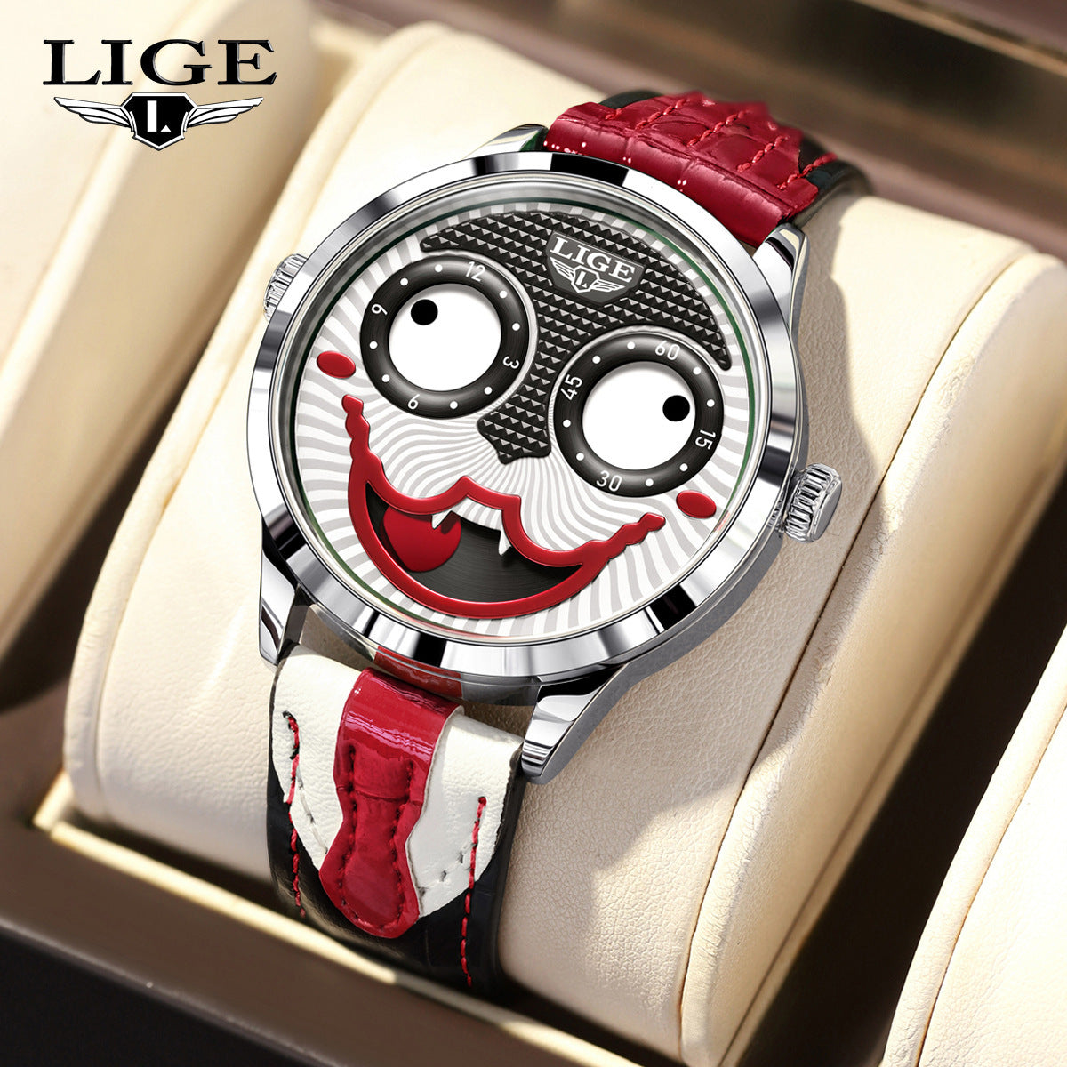 Montre quartz étanche