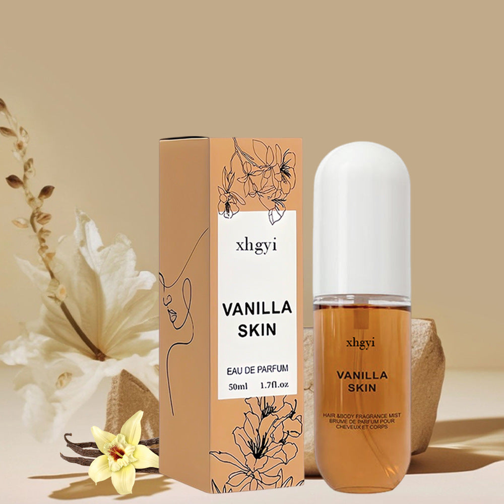 Spray parfum a la vanille et a la noix de coco