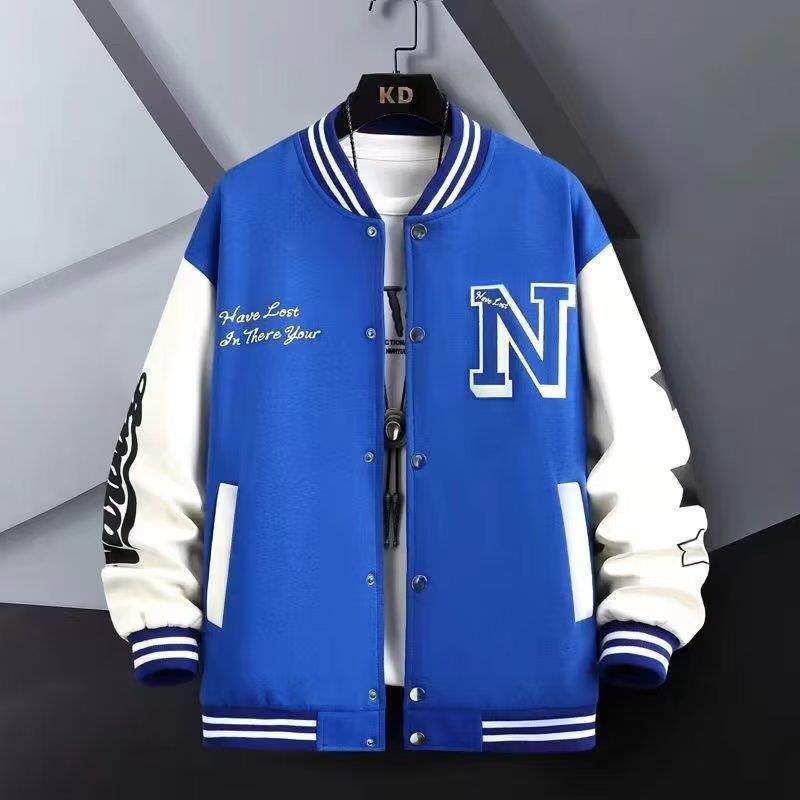 Veste de baseball style américain pour hommes