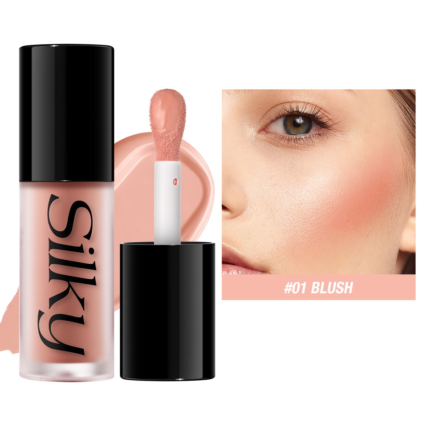 Blush liquide soyeux Langmanni