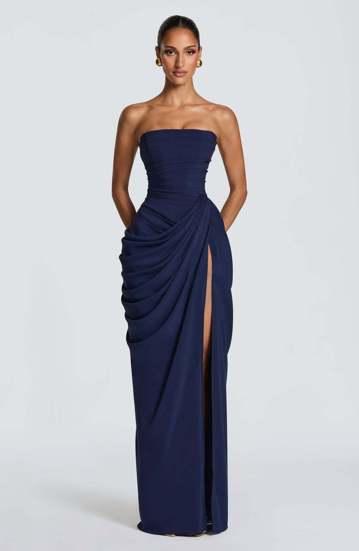 Robe Dos Nu en Dentelle Style Français