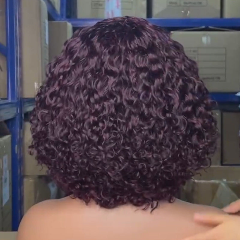 Perruque en cheveux humains