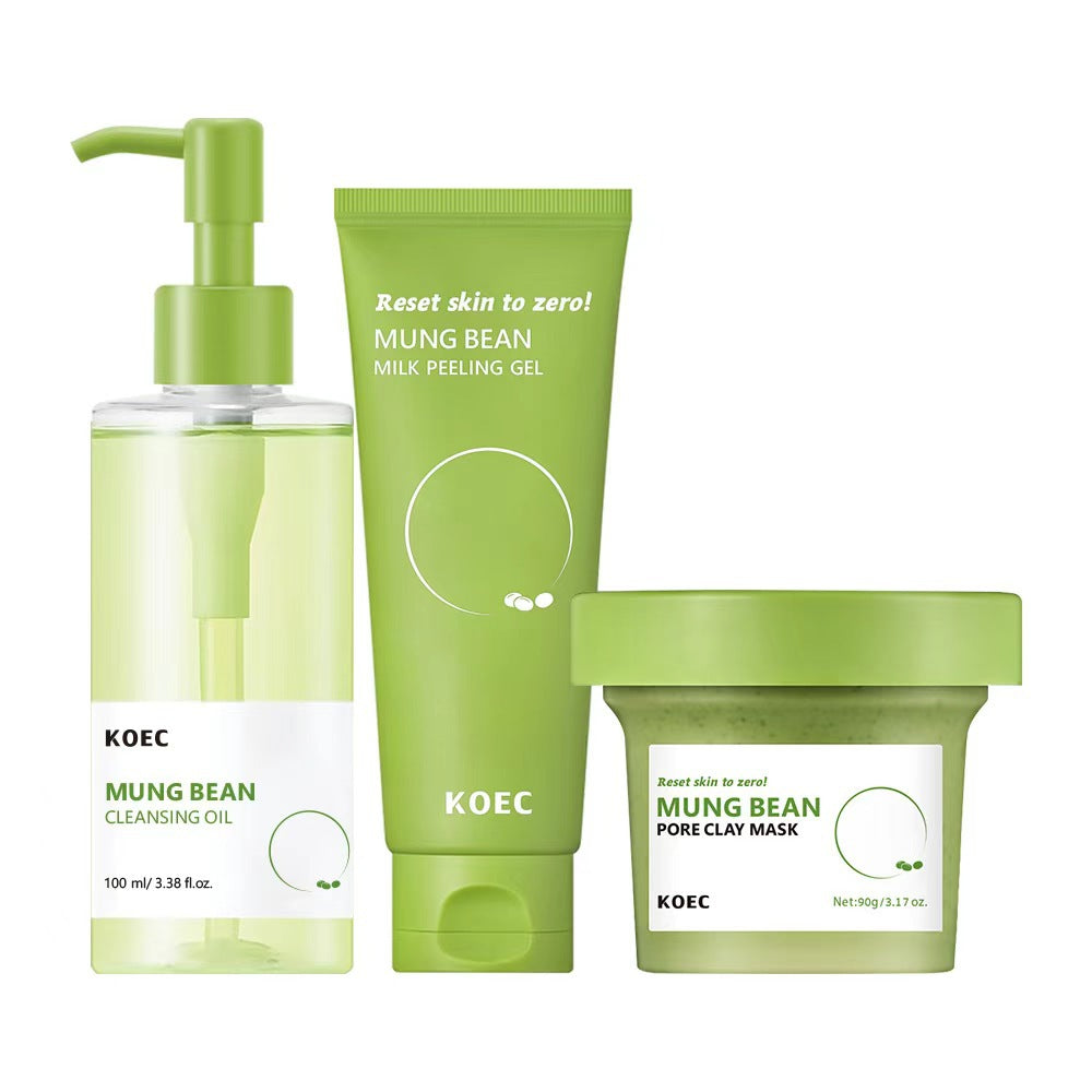 Ensemble de soins de la peau aux haricots mungo Koec
