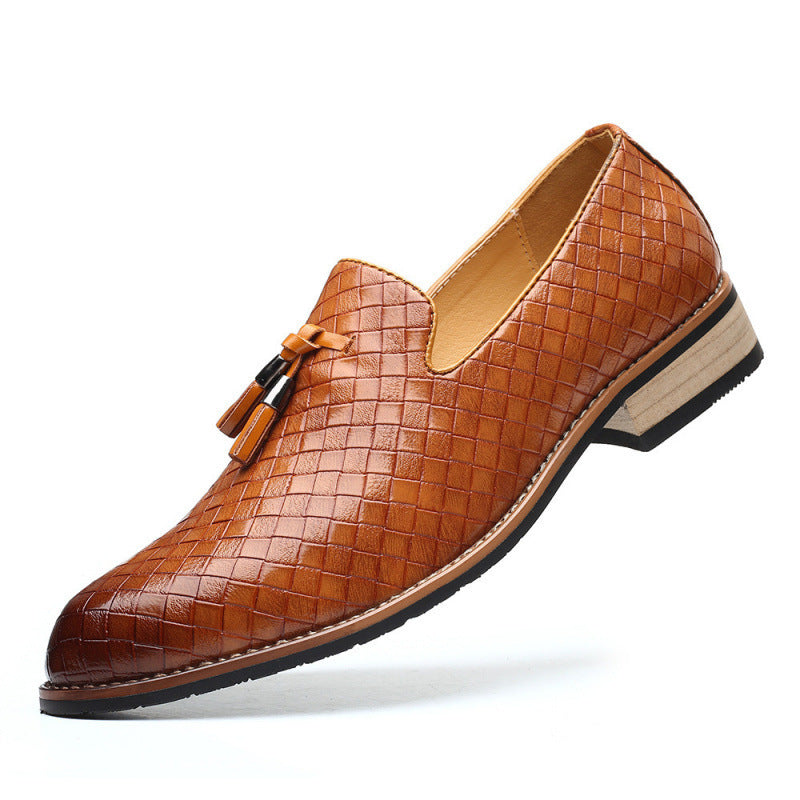 Chaussures Mocassins à Glands pour Homme à Enfiler