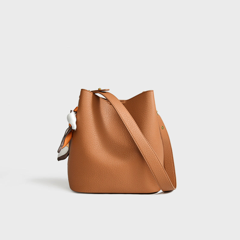 Sac bandoulière en cuir souple