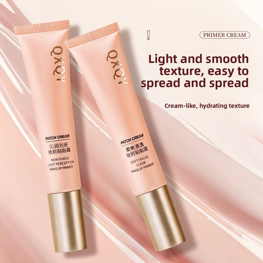 Appliquez la crème avant le maquillage.
