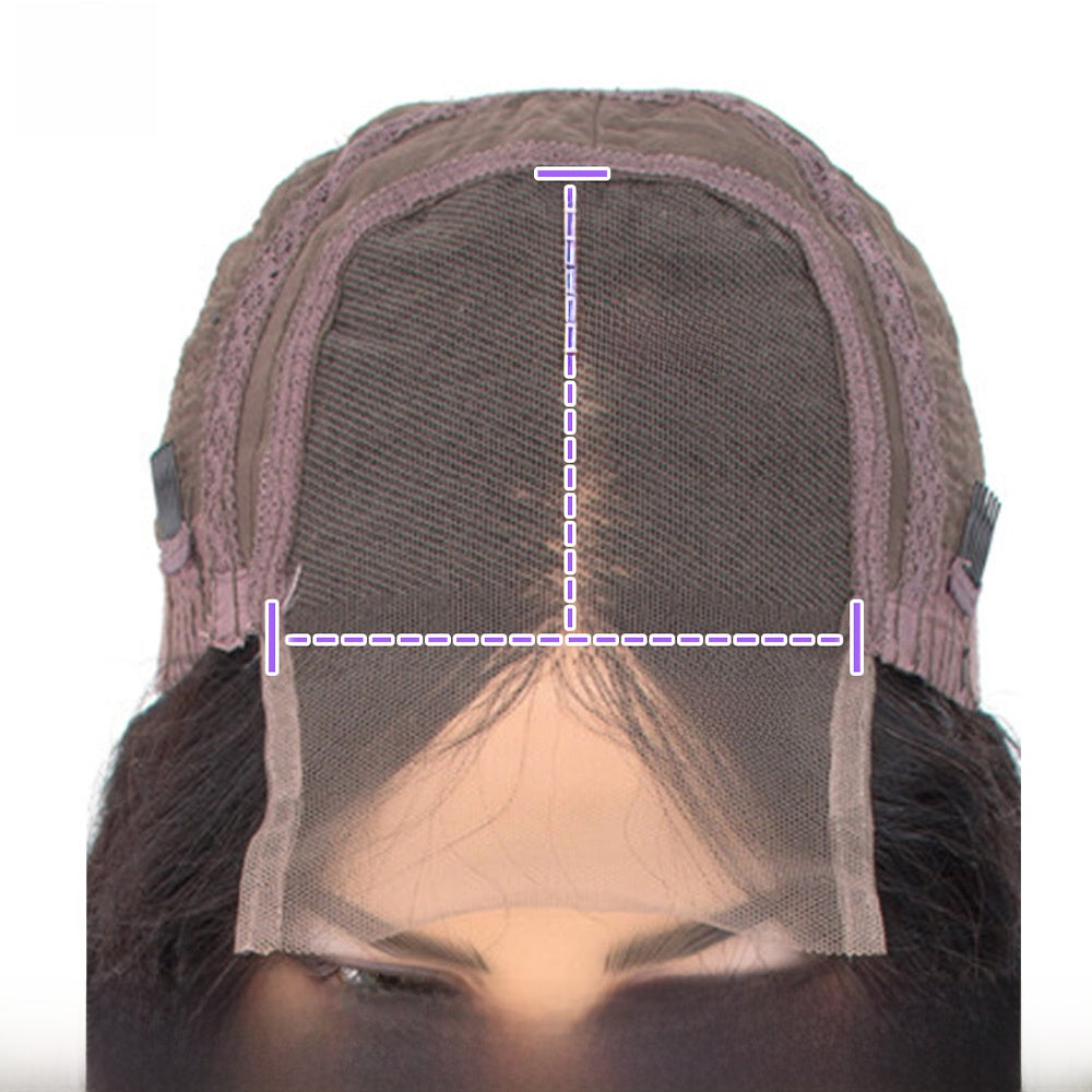 Perruque en cheveux humains