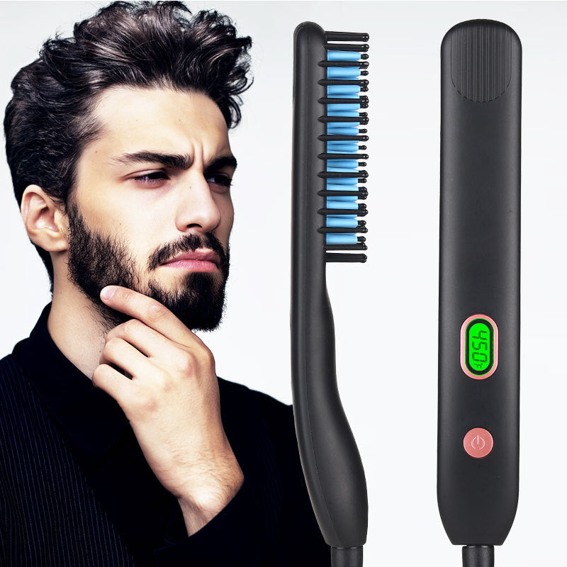Peigne Lisseur Professionnel avec Chauffage en Céramique